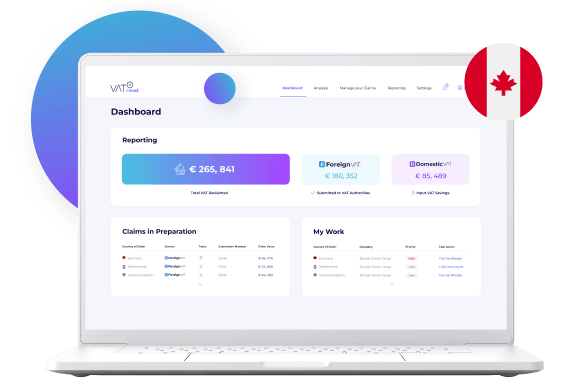 Canadian VAT, APAC and Canadian VAT Reclaim